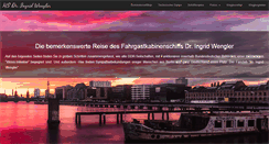 Desktop Screenshot of dr-ingrid-wengler.de