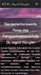 Mobile Screenshot of dr-ingrid-wengler.de